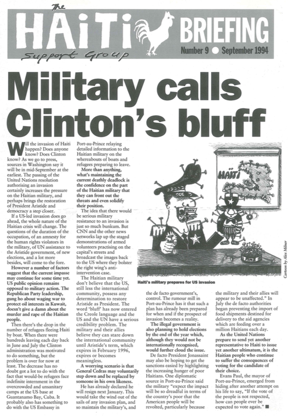 You are currently viewing Military Calls Clinton’s Bluff (HB9)