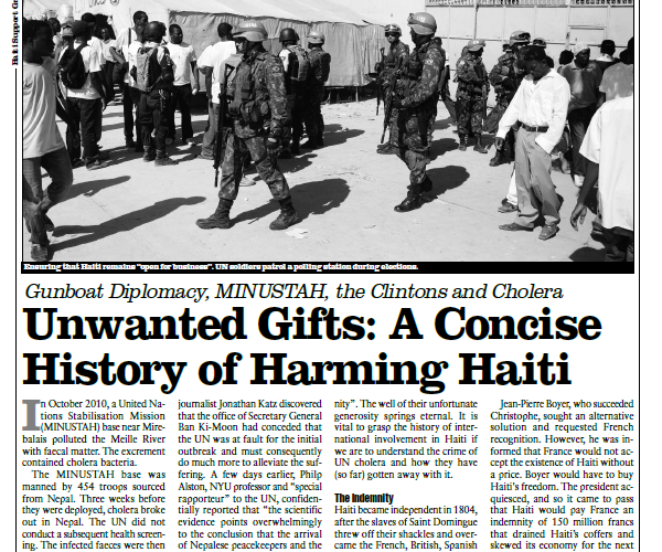 Unwanted Gifts: A Concise History of Harming Haiti (HB81)