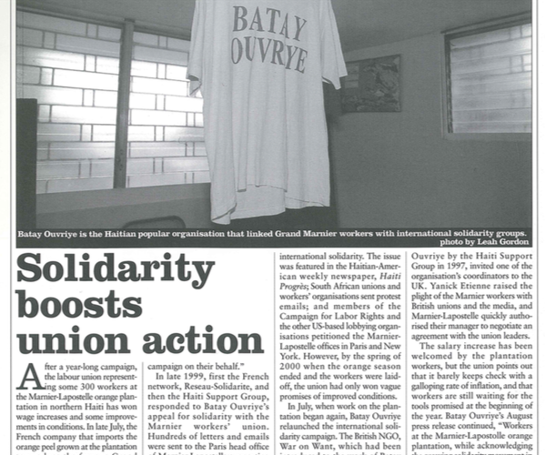 Solidarity Boosts Union Action (HB40)
