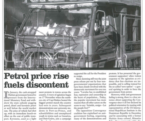 Petrol Price Rise Fuels Discontent (HB48)