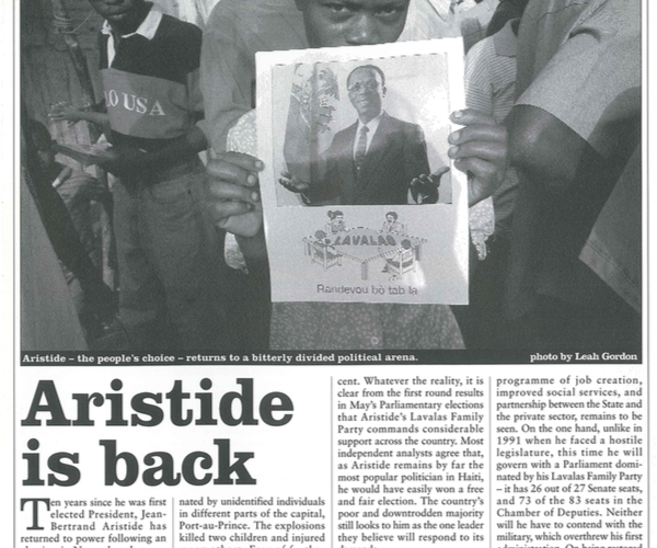 Aristide is Back (HB41)
