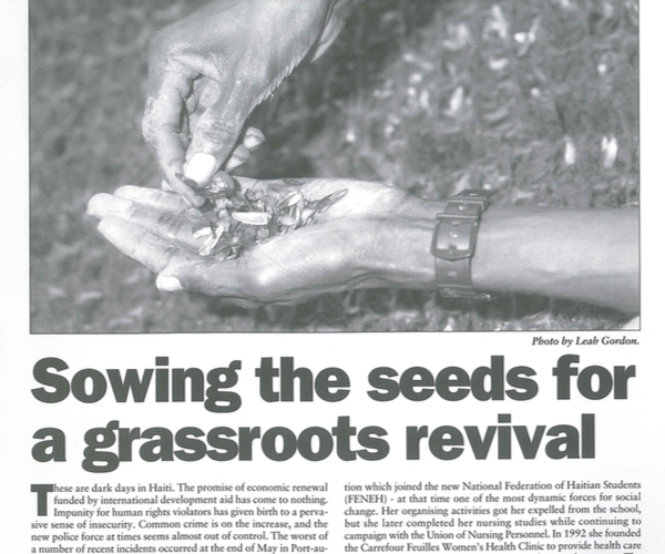 Sowing the Seeds for a Grassroots Revival (HB34)