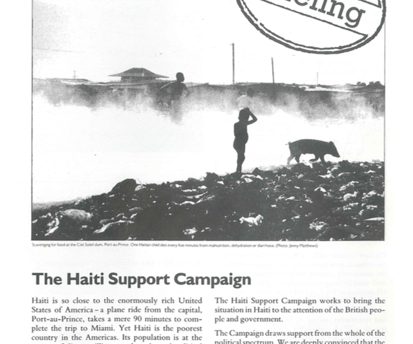 The Haiti Support Campaign (HB1)