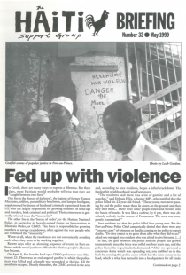 Fed Up with Violence (HB33)