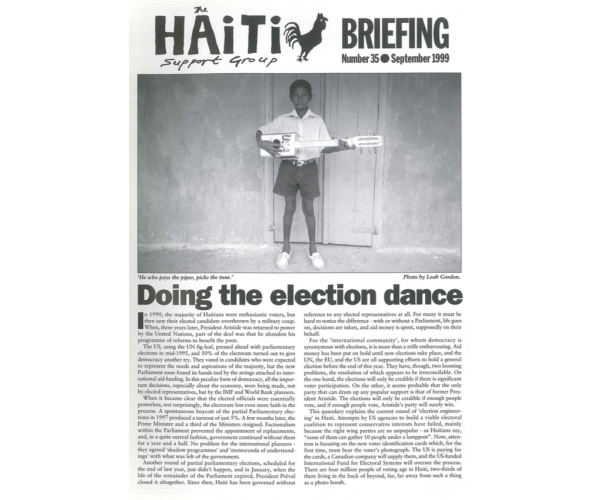 Doing the Election Dance (HB35)
