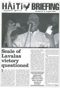 Scale of Lavalas Victory Questioned (HB39)