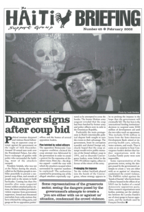 Danger Signs After Coup Bid (HB45)