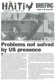 Problems Not Solved by US Presence (HB 11)