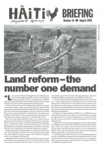 Land Reform – the Number One Demand (HB19)