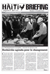 Recherche agenda pour le changement (HB71)