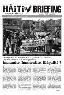 Immunité. Immoralité. Illégalité? (HB74)