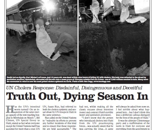 Truth Out, Dying Season In (HB70)